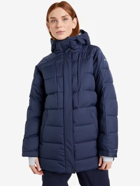 Куртка утепленная женская Columbia Snowside Peak Long Insulated Jacket, Синий