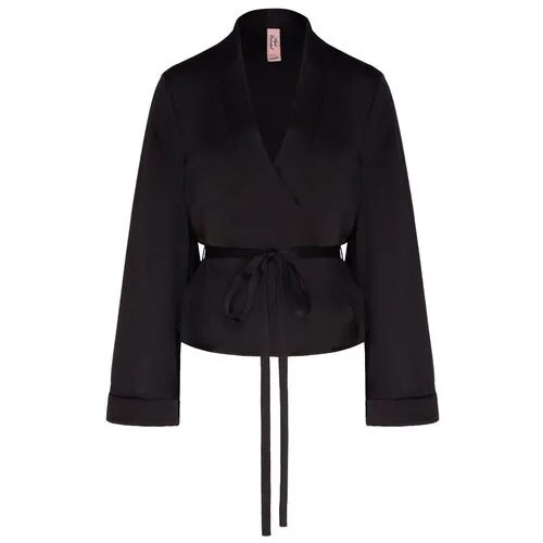 Agent Provocateur Черный топ пижамы из шелка Laly