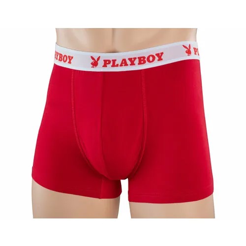 Трусы Playboy, размер XS/L, черный, красный