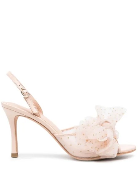Kate Spade босоножки Bridal Sparkle 90, нейтральный цвет
