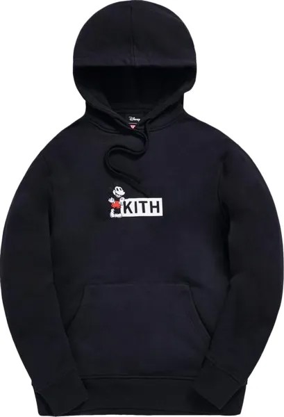 Худи Kith x Disney 20s Mickey Classic Logo Hoodie 'Black', черный