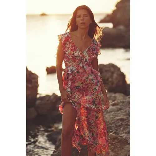Сарафан Zara, размер S, мультиколор