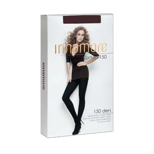 Колготки Innamore Cotton 150 den, размер 3-M, moka (коричневый)