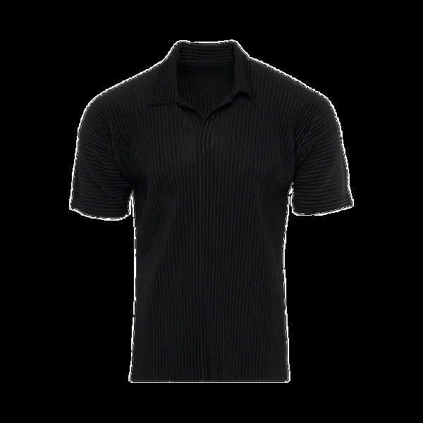 Рубашка Issey Miyake Polo 'Black', черный