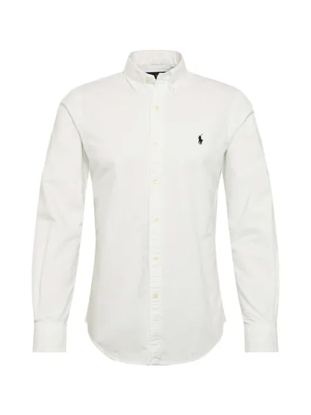 Деловая рубашка узкого кроя Polo Ralph Lauren, белый