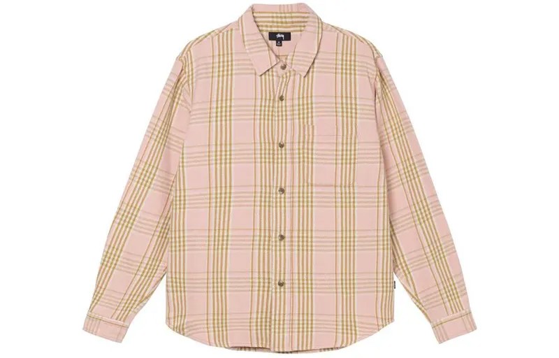 Рубашка унисекс Stussy, оливковый