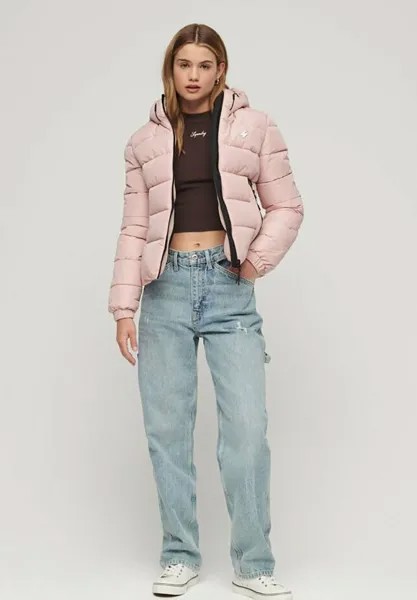 Куртка Superdry SPIRIT PUFFER, цвет vintage blush pink