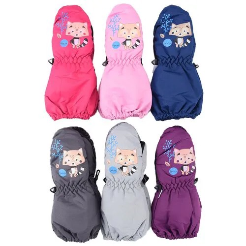 Варежки детские Finox Ski Gloves розовые
