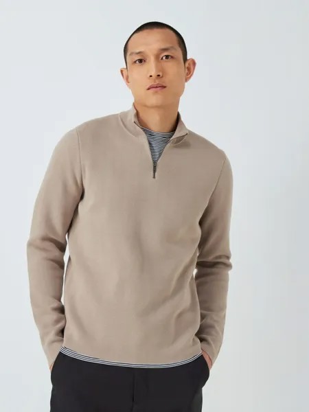 Джемпер с молнией до половины длины Kin Cotton Milano, Rock Ridge