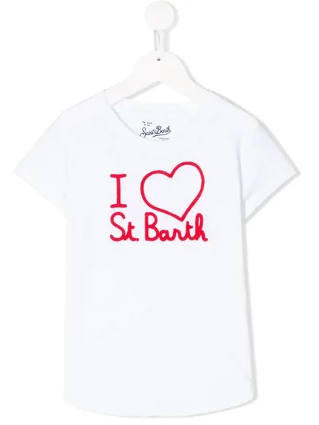 MC2 Saint Barth Kids футболка с логотипом