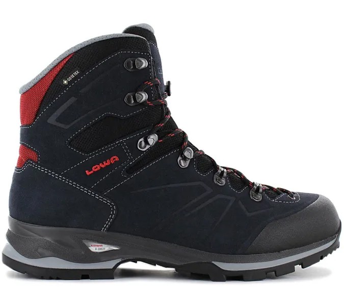 LOWA Baldo GTX - GORE-TEX - Мужские треккинговые ботинки на открытом воздухе Синий 210616-6941 Альпинистская обувь Походная обувь