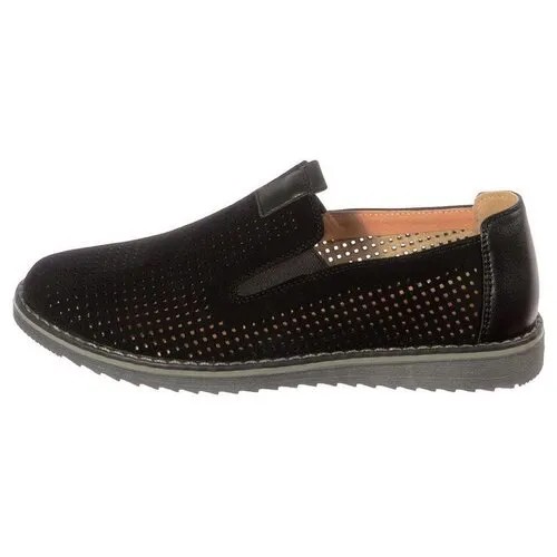 Туфли для мальчиков, цвет черный, размер 36, бренд Ulёt, артикул TD188-85