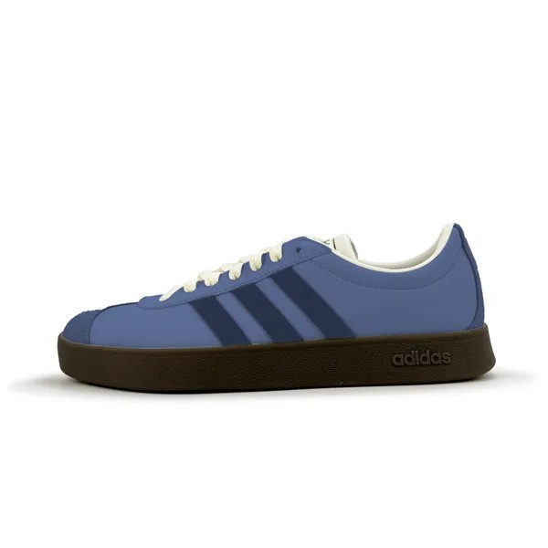 Кроссовки adidas Vl Court Skateboarding Shoes Unisex Low-top Blue, синий