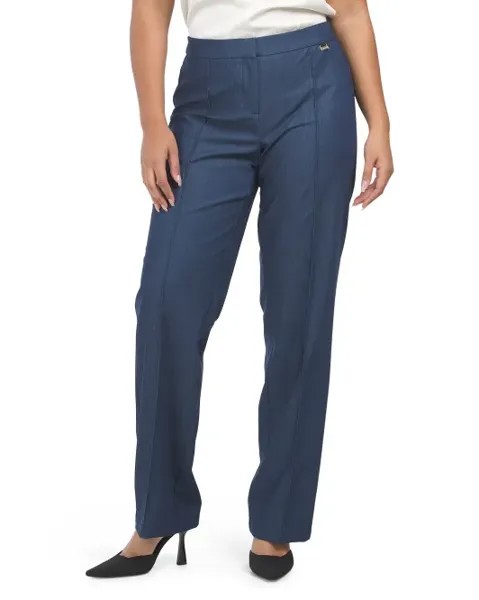 Нарядные джинсовые брюки Anne Klein, цвет Medium Wash