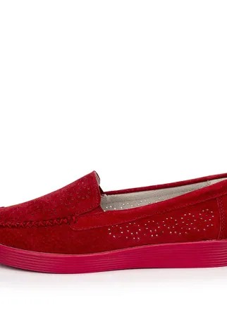 Мокасины женские ZENDEN comfort 40-11WA-051NT красные 39 RU