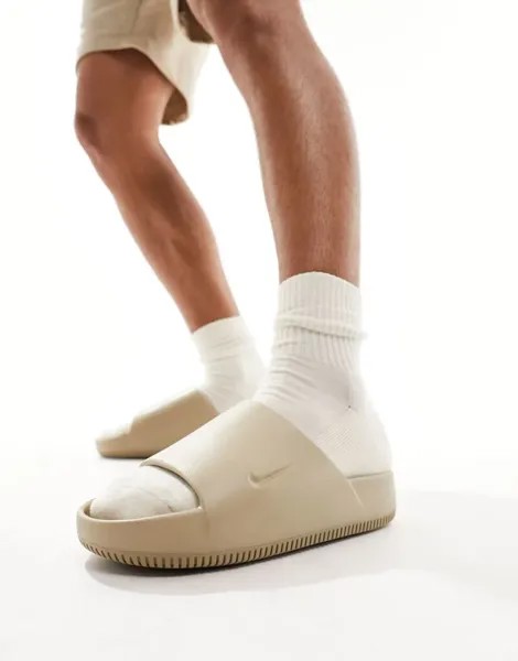 Шлепанцы Nike Calm цвета хаки