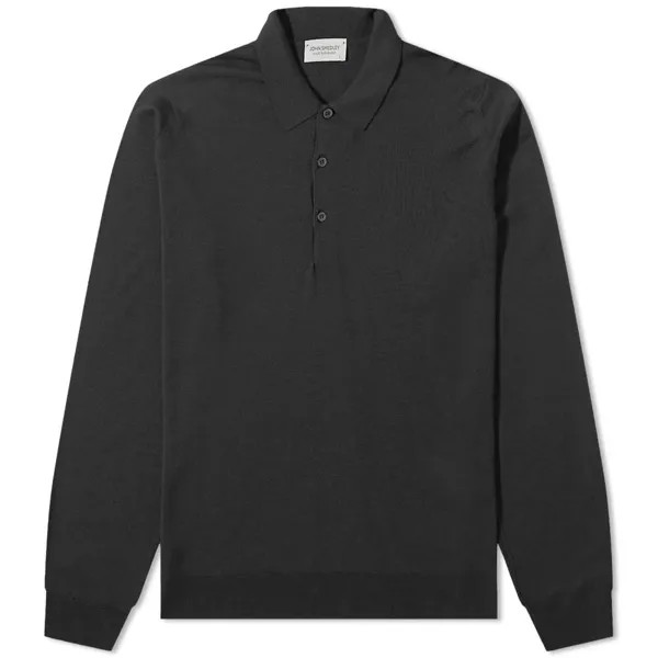 Футболка John Smedley Belper Merino Knit Long Sleeve Polo