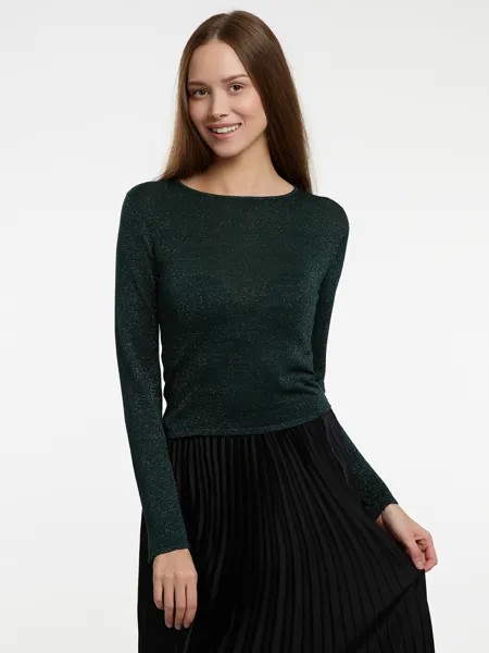 Джемпер женский oodji 63812712 зеленый XS