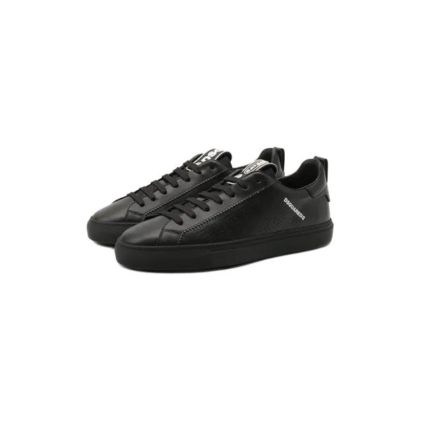 Кожаные кеды Dsquared2