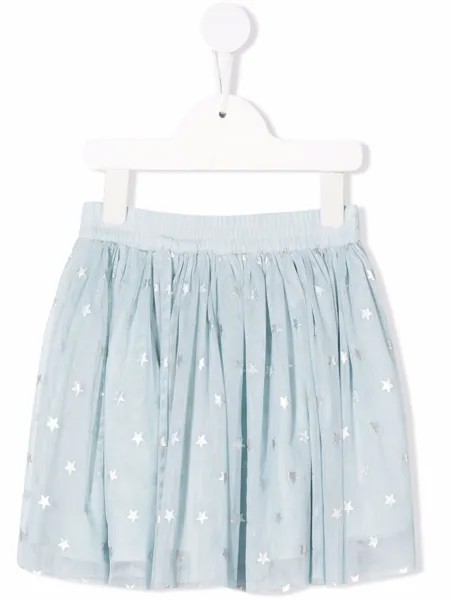 Stella McCartney Kids пышная юбка с принтом