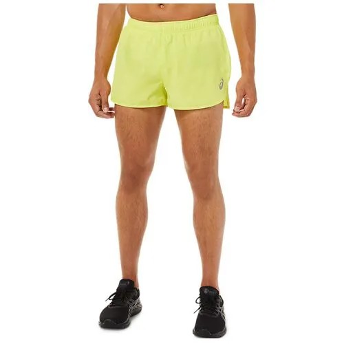Шорты спортивные мужские ASICS 2011C343 752 CORE SPLIT SHORT , размер XL, желтый