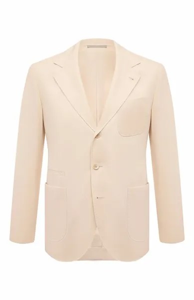 Хлопковый пиджак Brunello Cucinelli