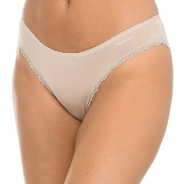 Плавки бикини женские d3387o Calvin Klein, бежевый