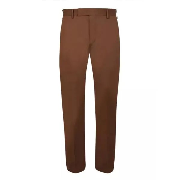Брюки cotton light trousers Pt Torino, коричневый