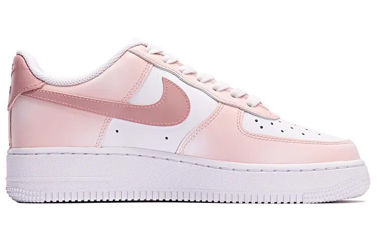 Кроссовки для скейтбординга Air Force 1 женские с низким верхом Chalk White Nike