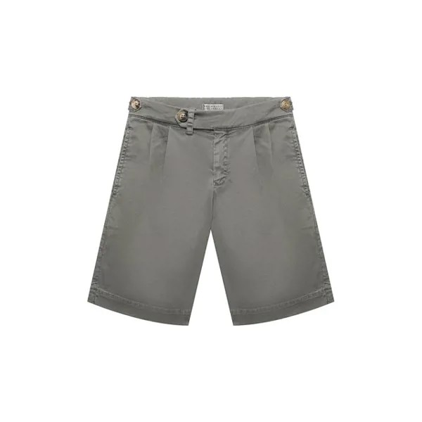 Хлопковые шорты Brunello Cucinelli