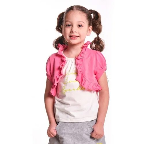 Блузка для девочек Mini Maxi, модель 3367, цвет кремовый, размер 92