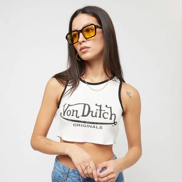 Майка Ashley Von Dutch, цвет white