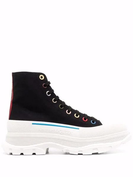 Alexander McQueen кеды Tread Slick на платформе