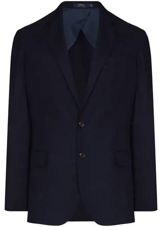 Polo Ralph Lauren однобортный пиджак с зазубренными лацканами