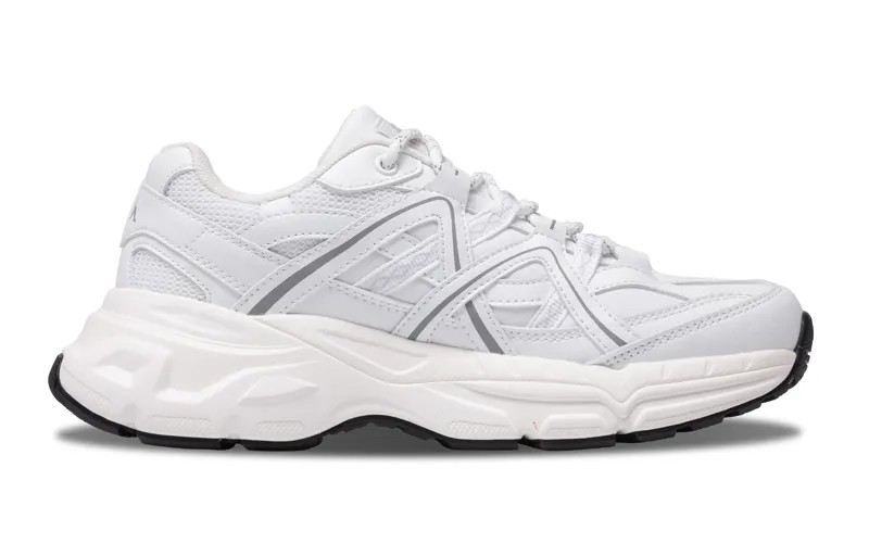 Кроссовки Kappa Chunky Sneakers Unisex Low-top White, красный