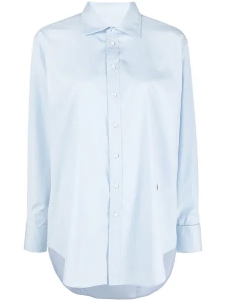Rag & bone classic button-up shirt, синий