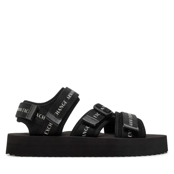 Сандалии Armani Exchange XUP014 XV819 00002 Black, черный