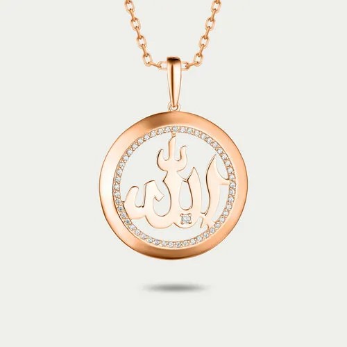 Подвеска GOLD CENTER, золото, 585 проба, фианит
