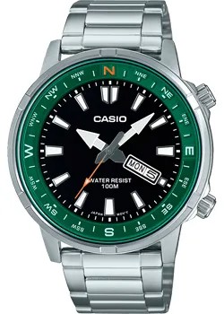 Японские наручные  мужские часы Casio MTD-130D-1A3. Коллекция Analog