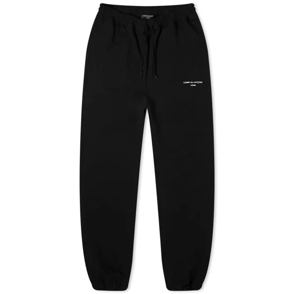 Спортивные брюки Comme Des Garçons Homme Logo Sweat, цвет Black & White