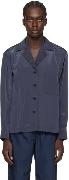 Темно-синяя двусторонняя рубашка Low Classic, цвет Navy