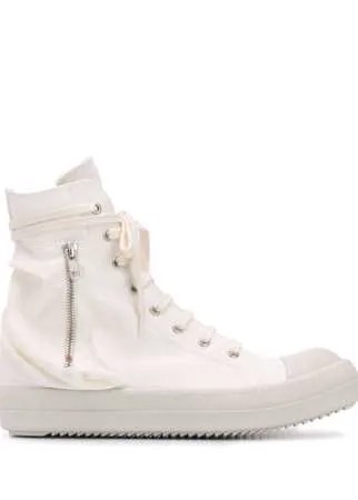 Rick Owens DRKSHDW высокие кеды с молнией