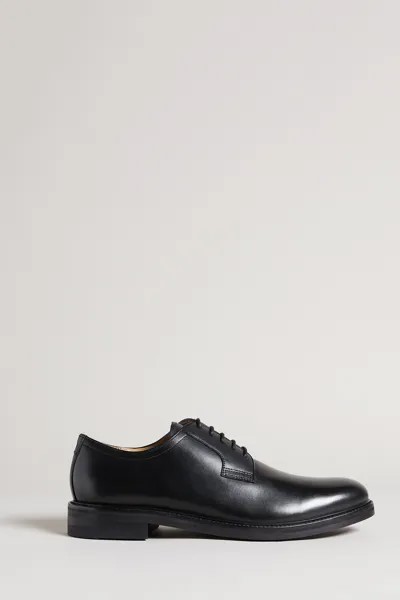 Черные кожаные туфли дерби Regie на шнуровке Ted Baker, черный