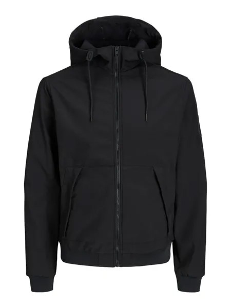 Межсезонная куртка JACK & JONES, черный