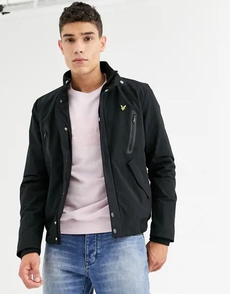 Куртка со вставками Lyle & Scott-Черный