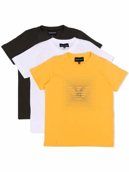 Emporio Armani Kids футболка с логотипом