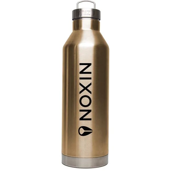 Термобутылка для воды MIZU NIXON V8 LOCK UP Glossy Rose Gold W/ Black Print