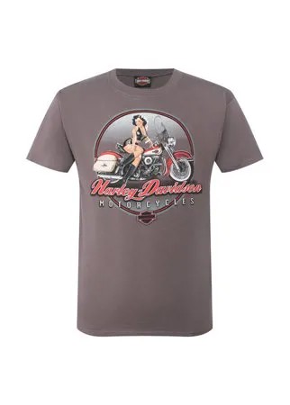 Хлопковая футболка Exclusive for Moscow Harley-Davidson