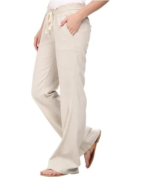 Брюки Roxy Ocean Side Pant, цвет Stone