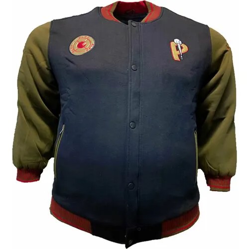 Бомбер POLO PEPE, размер 5XL, зеленый